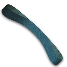 50 x KLINGSPOR Schleifgewebeband CS 411 Y wasserfest 10x330mm Korn 80
