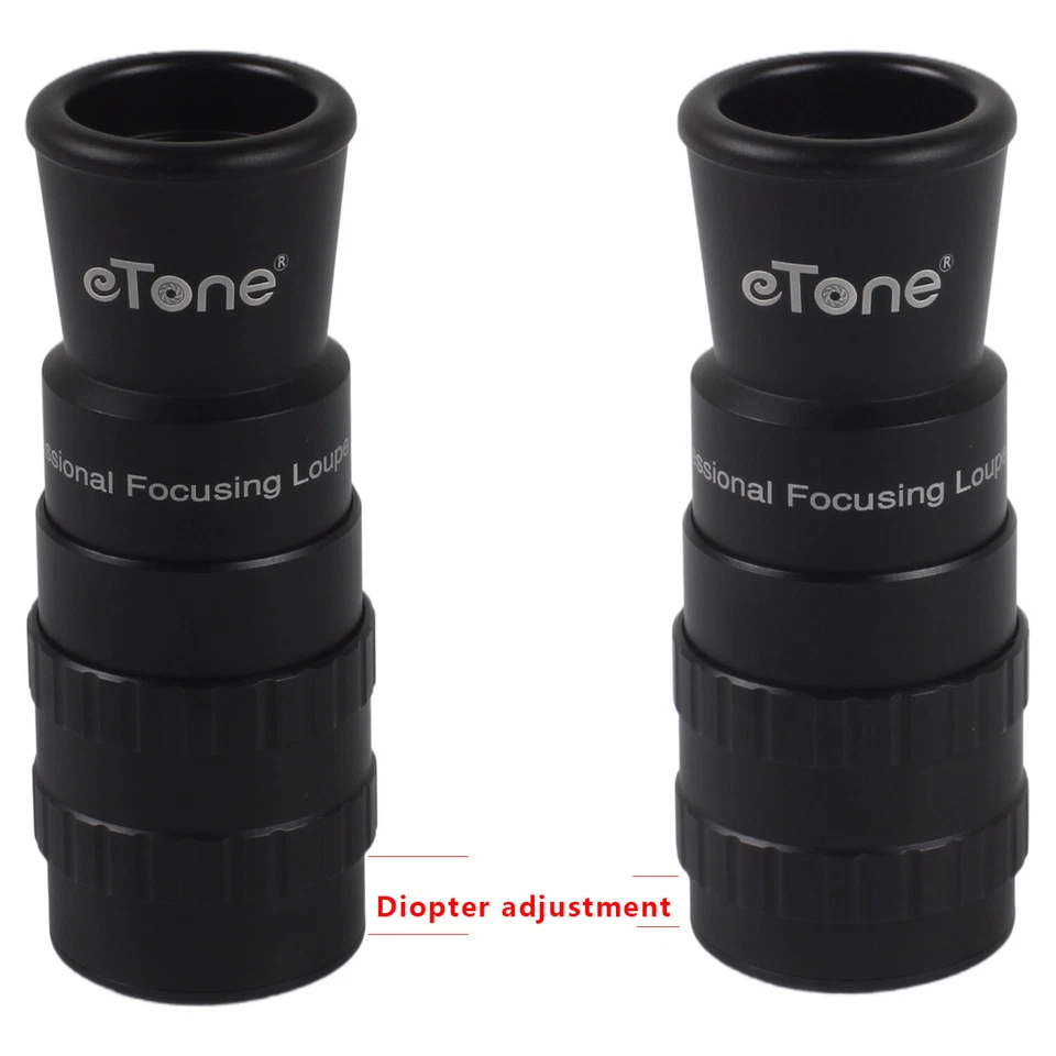 eTone MC 6x Focusing Loupe Lupe Diopter Adjust For 4x5 8x10 Large Format Camera - Image 2 of 4