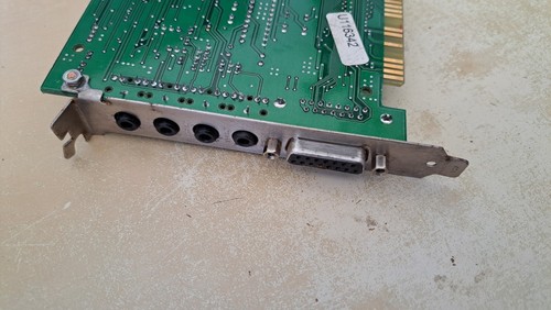 ISA sound card - Creative Labs CT4500 Soundblaster AWE64 - TESTED OK - Photo 7/11