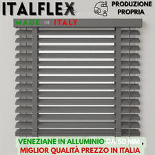 Tende alla Veneziana  50mm  in alluminio su misura  Made in Italy , alta qualità