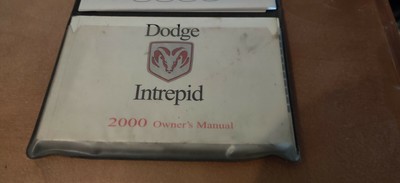 2000 Dodge Intrepid Owners Manual Ebay
