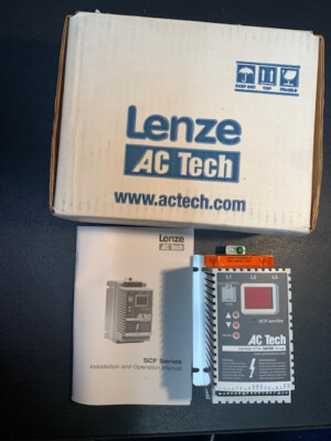 AC Tech SF405 Variable Speed Frequency Motor Drive VFD 0.5HP 400/480VAC 3PH