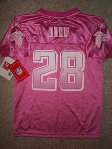 pink falcons jersey