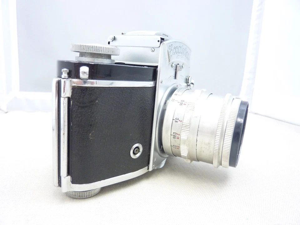 Fotoapparat Exakta Varex VX mit Objektiv Carl Zeiss Jena Tessar 1:2,8 f=50mm -  - Bild 4 von 4