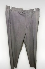 Chaps Mens Dress Pants Suit Separates Sz 38x32 Gray New Comfort