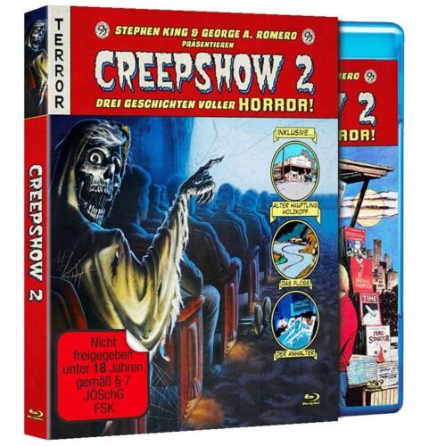 Creepshow 2 – Uncut Deluxe Version im Schuber inkl.  (Blu-ray) (Importación USA) - 第 1/5 張圖片