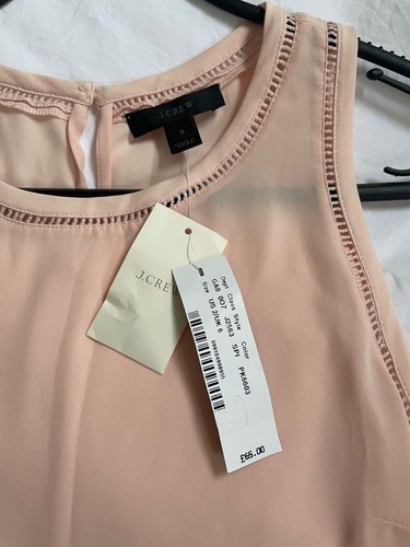 j crew vest top, UK6/US2, pale pink - Picture 3 of 3