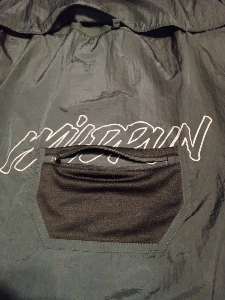 Nike Windrunner Mens XL Wild Run Running Jacket Green Colorblock CU5739-364 - Image 2 of 4