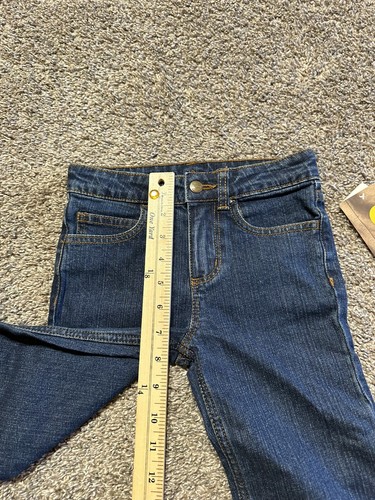 Carhartt Girls Jeans Size 6 Blue Denim NEW TAGS Relaxed Fit Cotton Blend 9498 - Picture 7 of 11