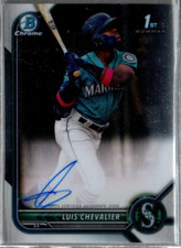 2022 Bowman Chrome Prospect Autographs #CPALC Luis Chevalier Auto