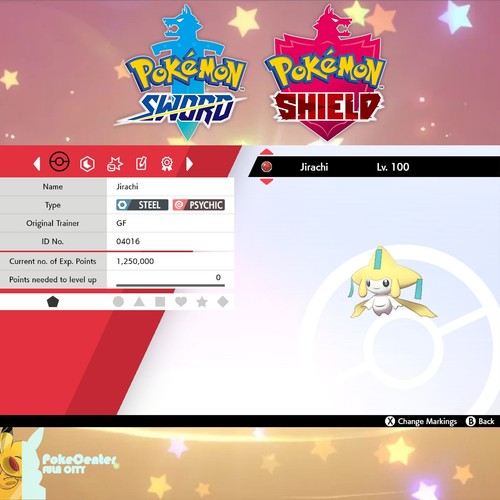 Jirachi 🔷Event GameFreak 20th Anniversary 🔷 Pokemon Sword & Shield 🔷 UT