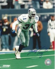 George Teague  Autographed 8x10 Dallas Cowboys  Free Shipping #2
