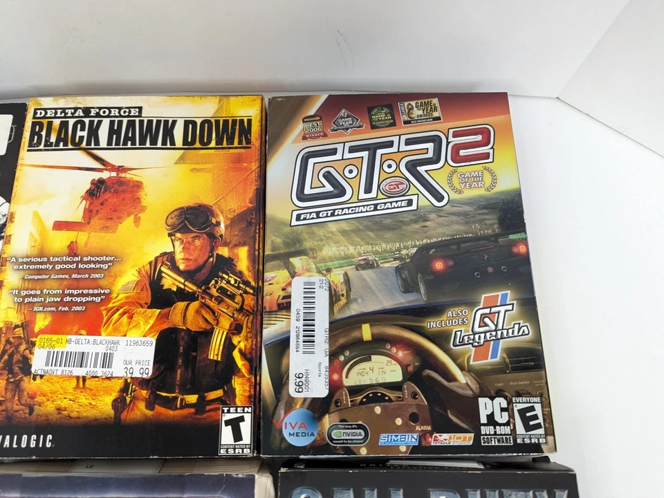Lot Of 6 PC Military Shooter RPG FPS Games Medium Boxes Some With Manuals L3 - Image 3 of 4