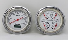 1947 1948 1949 1950 1951 1952 1953 Chevy Truck 5 Gauge Dash Panel Set Metric
