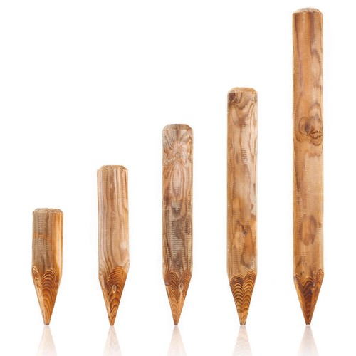 Palisades En Bois KDI Pour Bordure De Jardin, Bordure De Lit, Pieu De Jardin - Photo 56/168