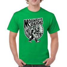 Mountain Dude Bigfoot T-shirt Funny Sasquatch Hide Seek Champ Men's Tee