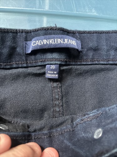 Calvin Klein schlank gerade ausziehbar Jungen * Gr. 20 Farbe ist Bostonblau - Bild 4 von 13