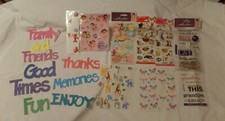 Scrapbook Stickers Lot Family Dora Elmo Animals