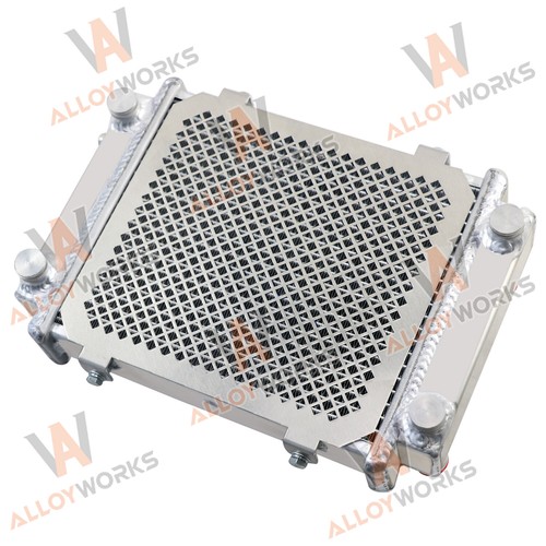 Per VW GOLF R MK7/AUDI A3 S3 8V 2.0 TFSI TSI alluminio 2 file radiatore DE - Foto 9 di 10