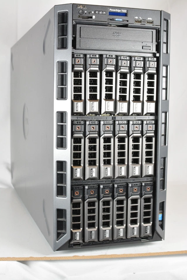 Dell PowerEdge T630 2xE5-2697 V4 2.30GHz 36C 512GB 12x10TB SAS Tower 18-Bay - Image 2 of 4
