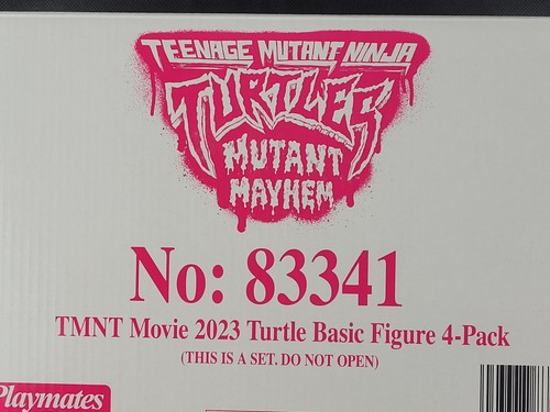 Teenage Mutant Ninja Turtles: Mutant Mayhem Basic Figure Turtle 4-Pack Bundle - Picture 6 of 6