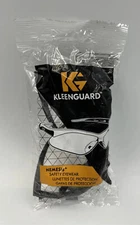 KLEENGUARD NEMESIS SAFETY GLASSES BLACK SMOKE MIRROR LENS GRAY SUNGLASSES 25688