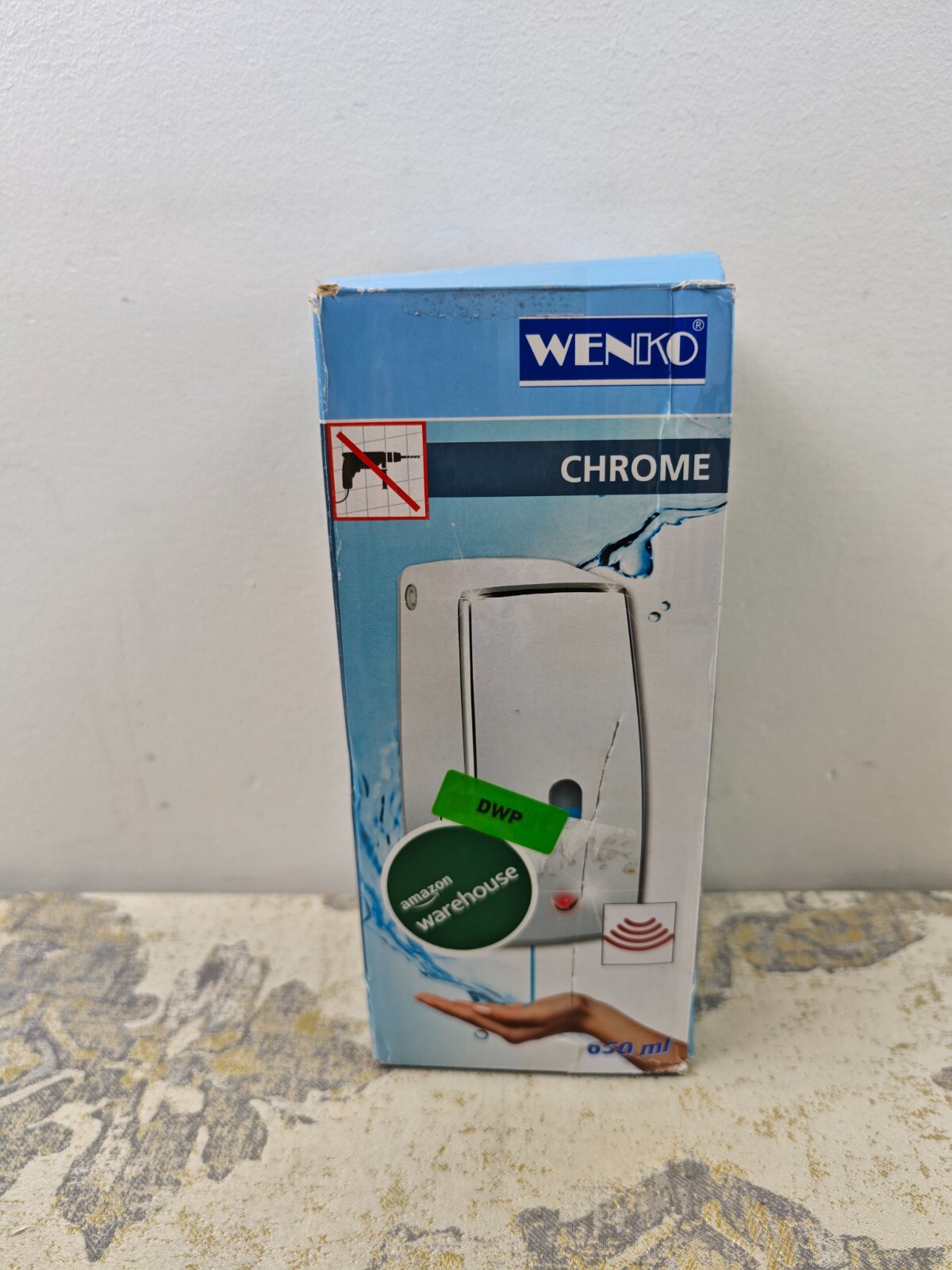 WENKO 18417100 Infrared soap dispenser Treviso Chrome - automatischer Capacity: