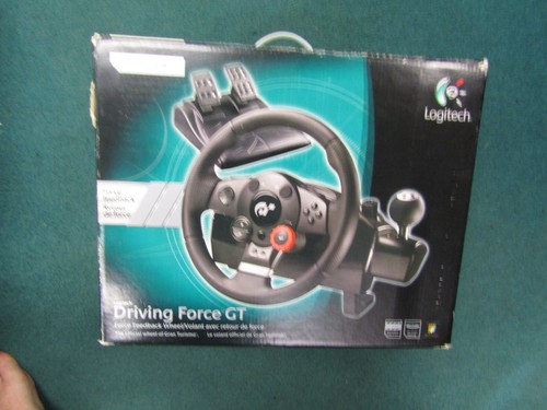 Logitech Driving Force GT Racing Wheel E-X5C19, Pedale, Adapter, PC, OPEN BOX - Bild 7 von 11