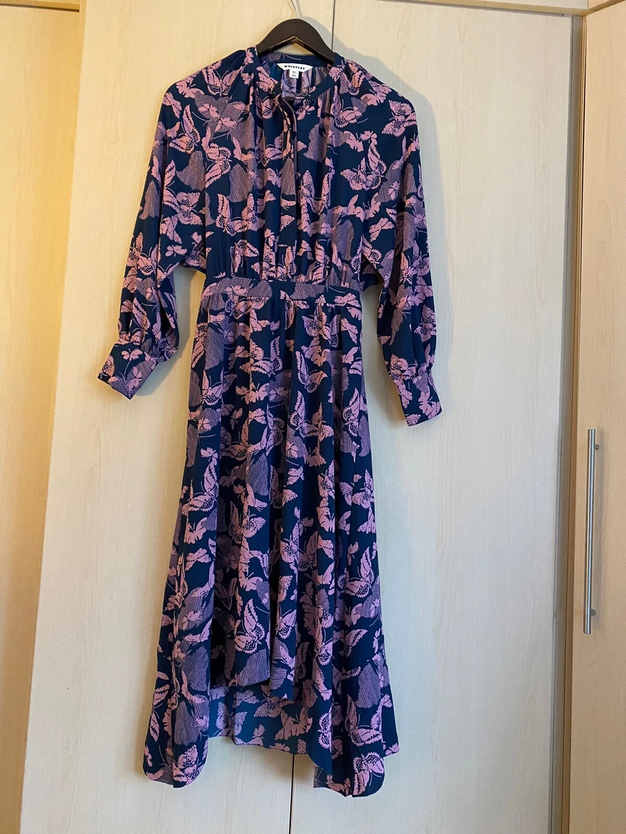 Whistles butterfly dress sale