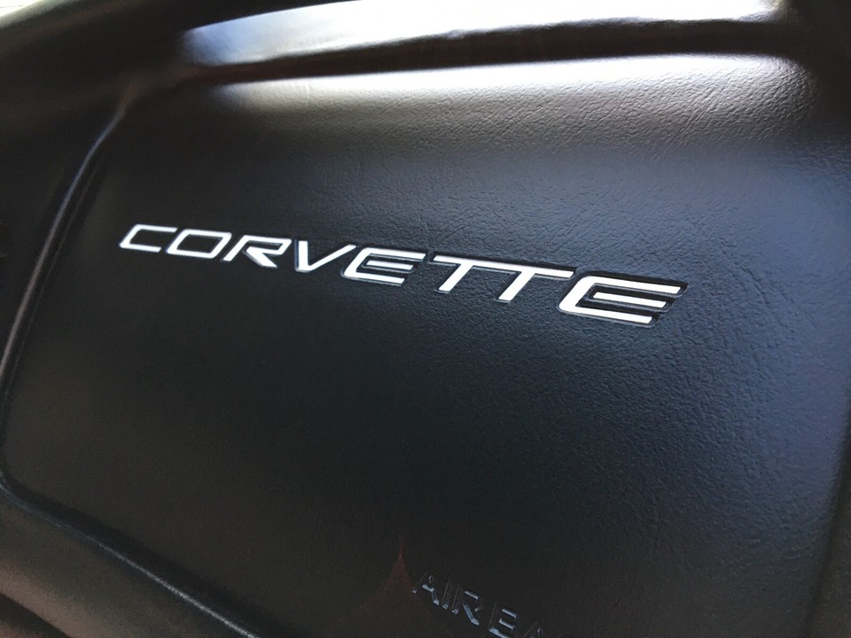 Corvette Dash Decals C5 Corvette Dash Lettering Decal Kit (1997-2004 Base & Z06) - Vinyl Interior Accent Colors Color Options Corvette Emblem Decals - Foto 9