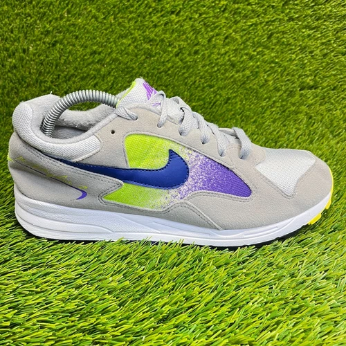 Nike Air Skylon II Mens Size 9 Gray Blue Athletic Running Walking Shoes Sneakers