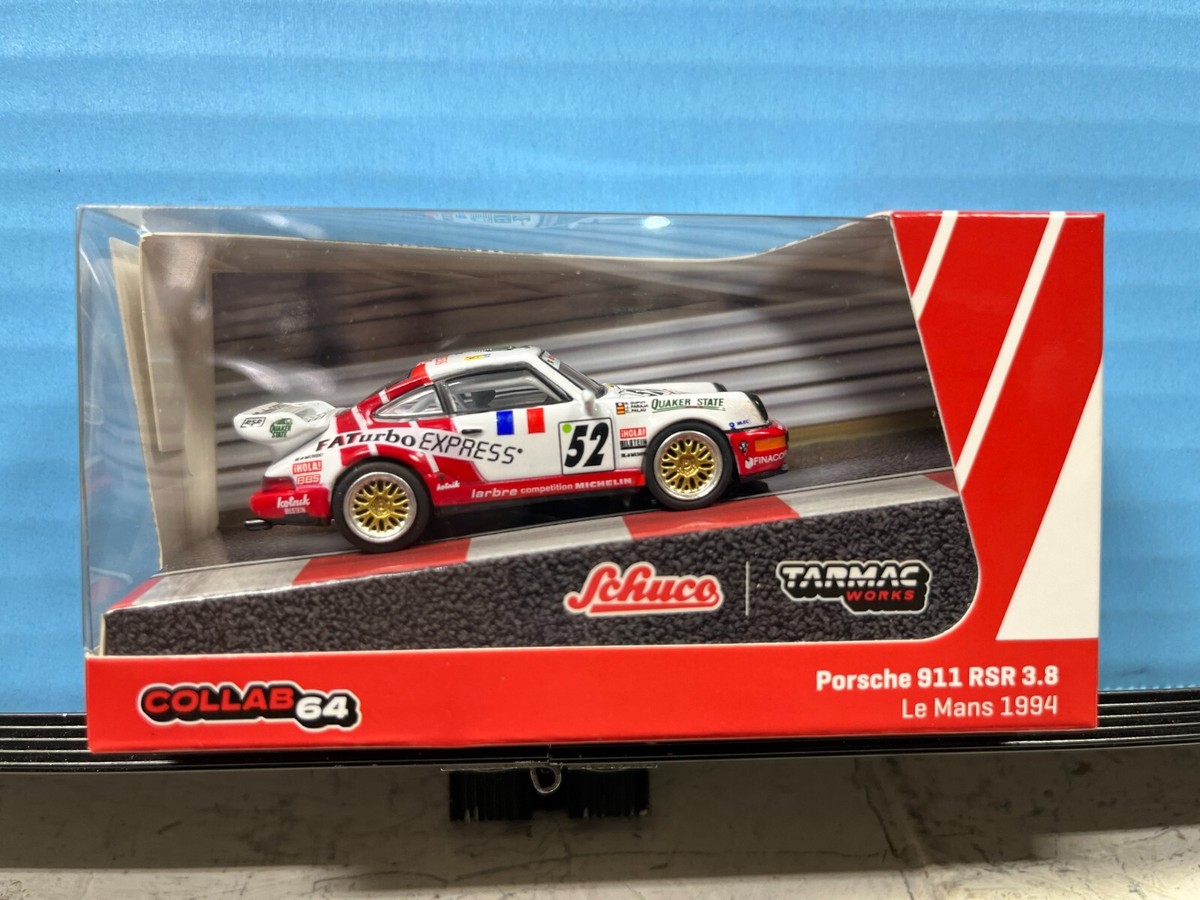 1/64 SCHUCO TARMAC WORKS PORSCHE 911 RSR 3.8 Le MANS 1994