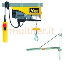 PARANCO MONTACARICHI ELETTRICO 250 400 500 KG (ARGANO) E/O BRACCIO - SUPPORTO