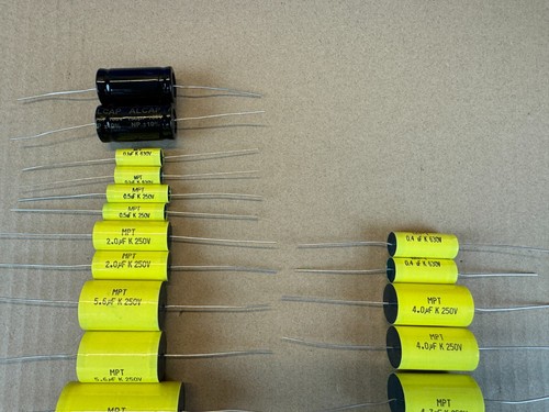 Recap Kit for Koss CM/1030 Speaker Crossovers MPT Film Capacitors - Picture 4 of 10