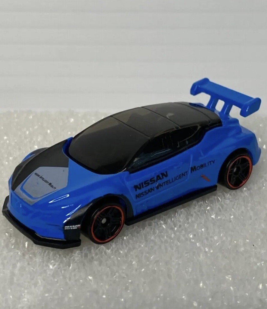 Hot Wheels 2022 Nissan Leaf Nismo RC_02 Blue #100 HW GREEN SPEED 2/5 - New Loose