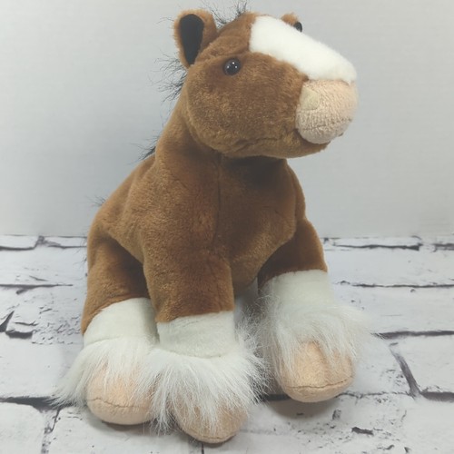 Wild Republic Horse Pony Brown Plush Stuffed Animal