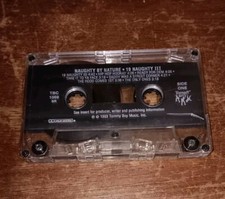Naughty by Nature 19 Nineteen Naughty III Three Cassette Tape 1993 Tommy Boy