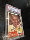 1963 Topps Yogi Berra #340 - PSA/DNA Autographed - New York Yankees