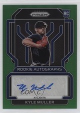 2022 Panini Prizm Rookie Auto Green Prizm 4/50 Kyle Muller #RA-KM Auto 0h26