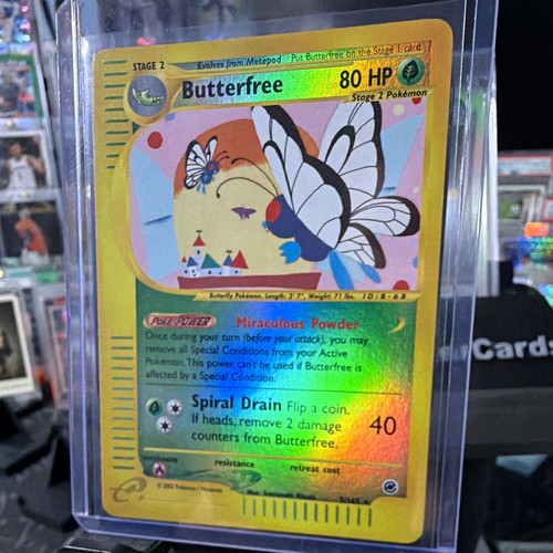 The Pokémon Company Butterfree 5/165 Expedition Reverse Holo Stage 2 80 HP