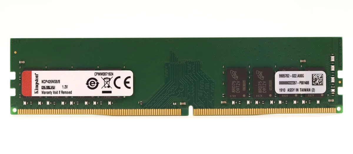 ECCタイプDDR4 PC4-21300 8GB ECC　PC4-2666 PC4-21300 (DDR4-2666) Bus Speed ECC RAM Computer Memory (RAM) for