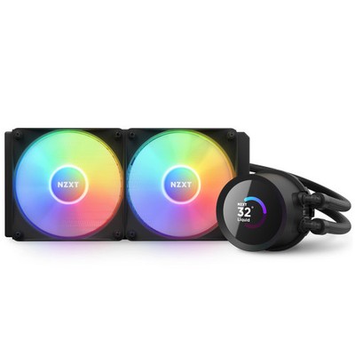 NZXT Kraken 240 RGB, schwarz Wasserkühlung für AMD und Intel CPU