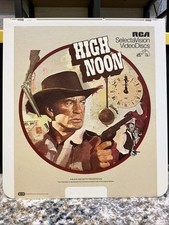 CED VideoDisc High Noon 1952 , Black and White, RCA SelectaVision