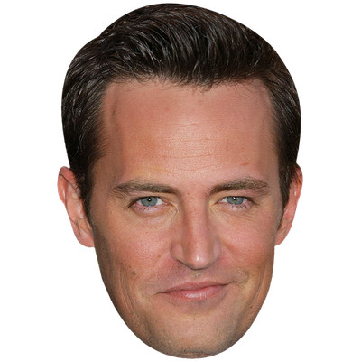 Matthew Perry (Smirk) Celebrity Mask, Flat Card Face, Fancy Dress Mask