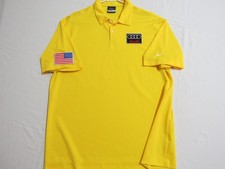 Sz L Yellow AUDI Nike Dri-Fit Men's db 280 Golf Polo Shirt