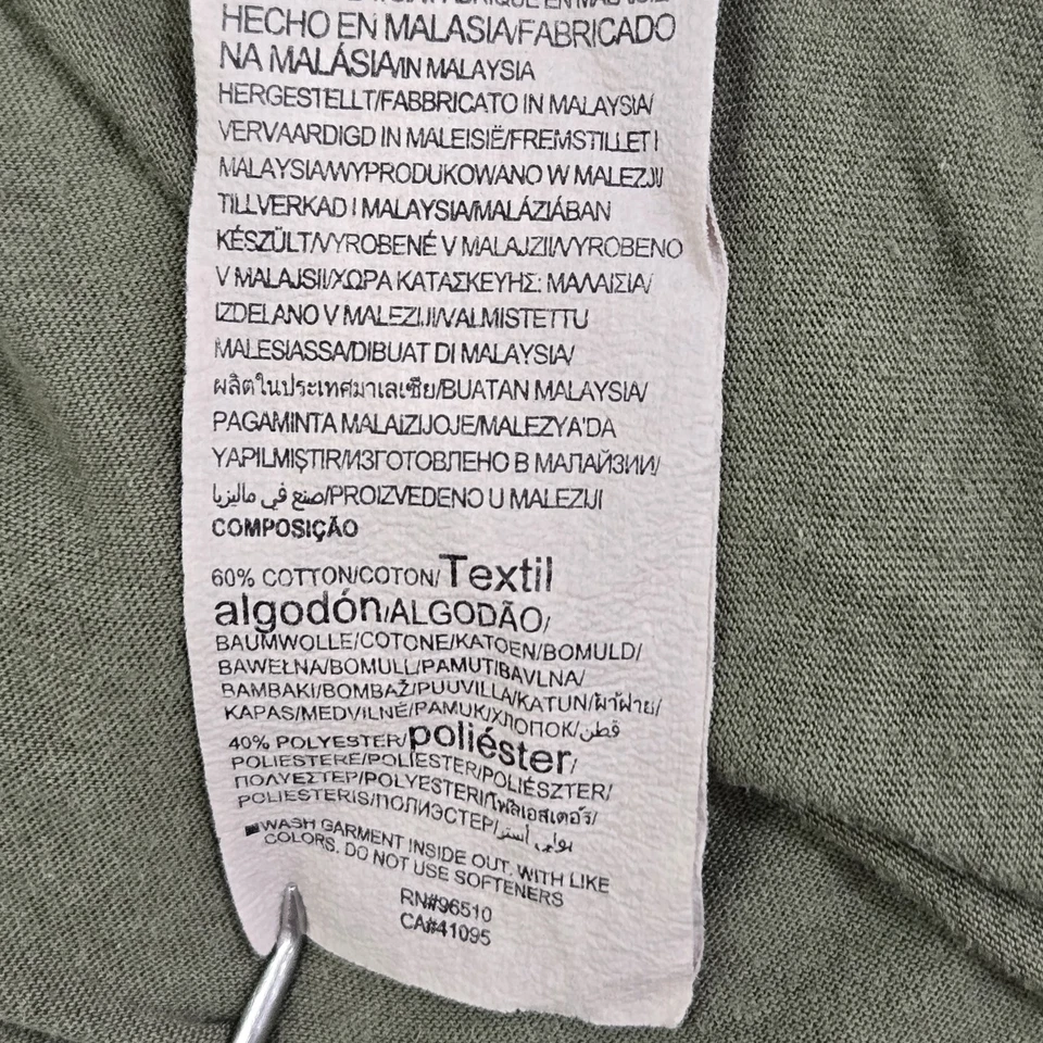 Under Armour Men Shirt 2XL Olive Flag Freedom Activewear Logo Short Sleeve Loose - Image 4 of 4