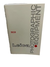 1959 Leica Photographic Equipment Catalog - Excellent Condition