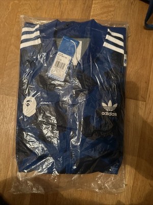 Authentic A Bathing Ape Bape x Adidas Firebird Track Top Blue US L Neu OVP
