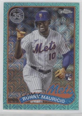 2024 Topps Series 2 Aqua Refractor /199 Ronny Mauricio #2T89C-13 Rookie RC 10h2