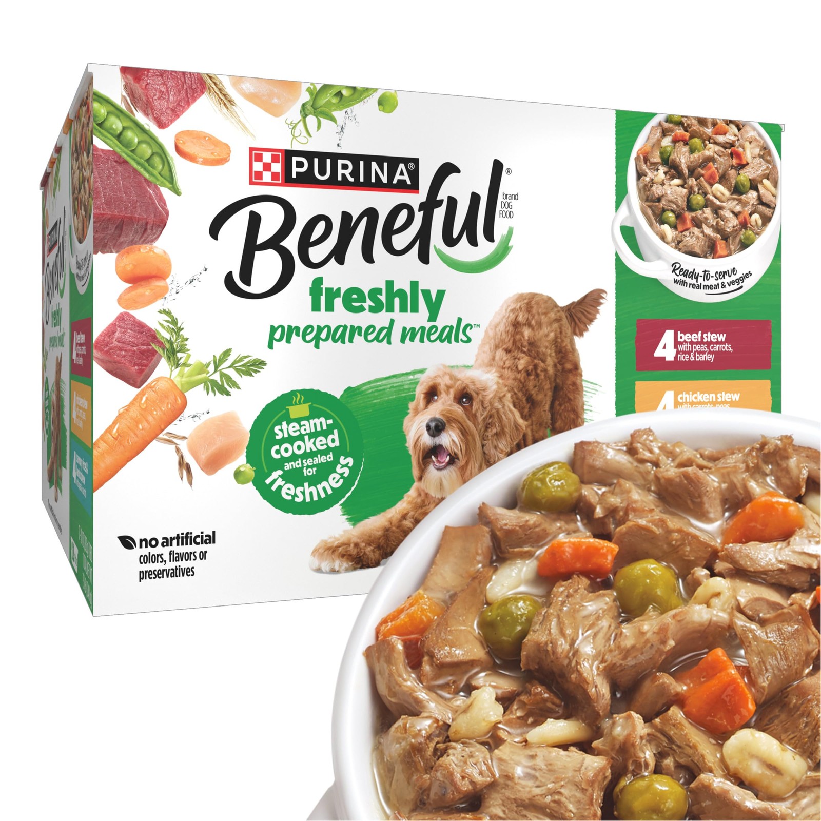 Variety Pack, Prepared Meals Stew - (12) 10 Oz